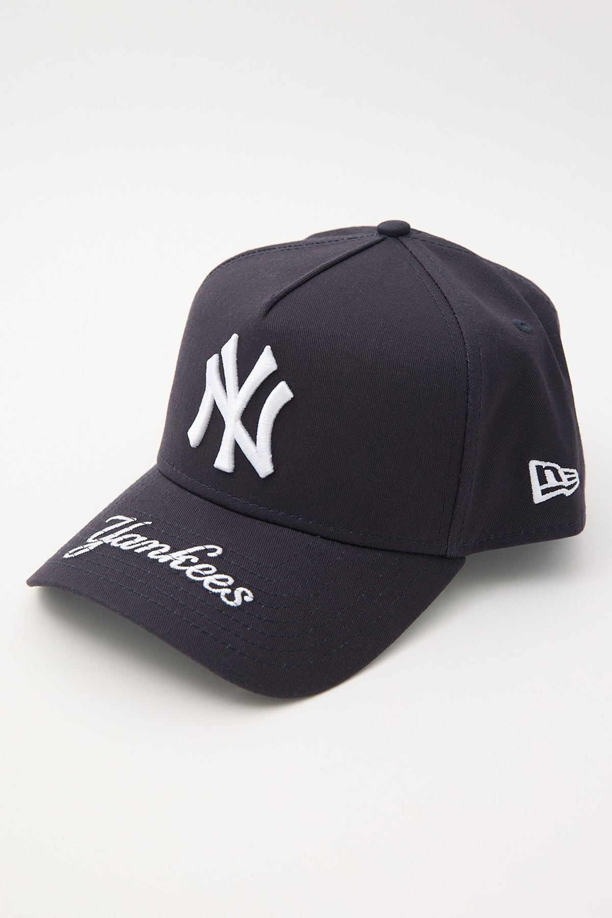 New Era 9Forty A-Frame Team Visor Hat NY Yankees Navy OTC