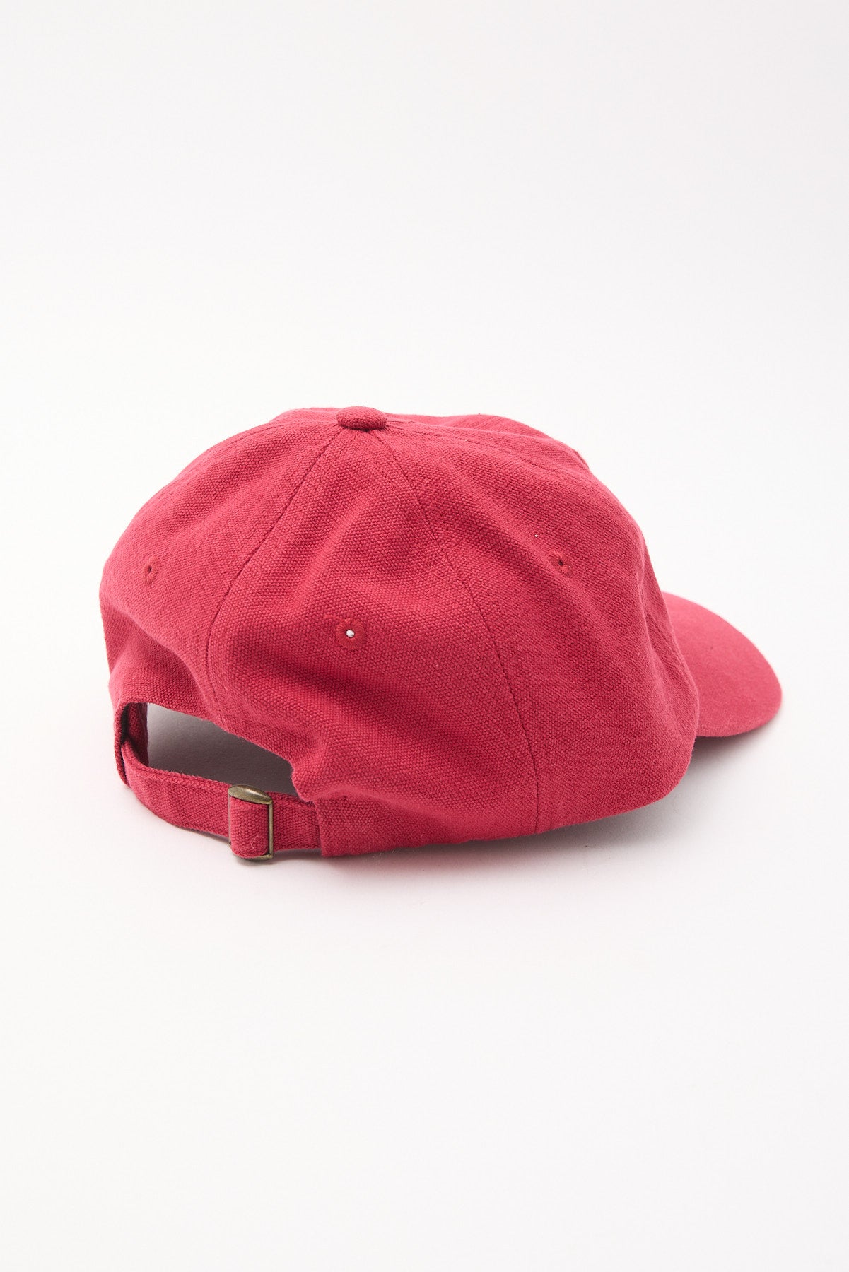 Dickies Women's Fit Classic Label Canvas Cap Washed Red