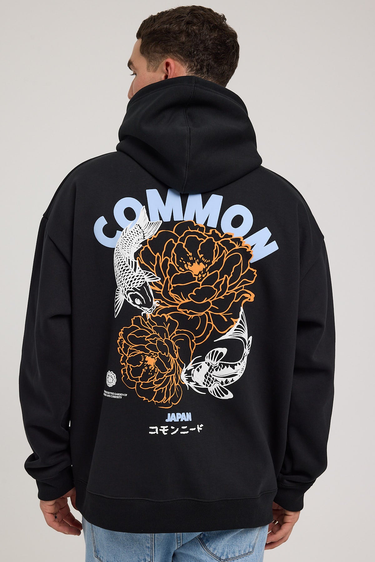 Common Need Kawa Hoodie Black