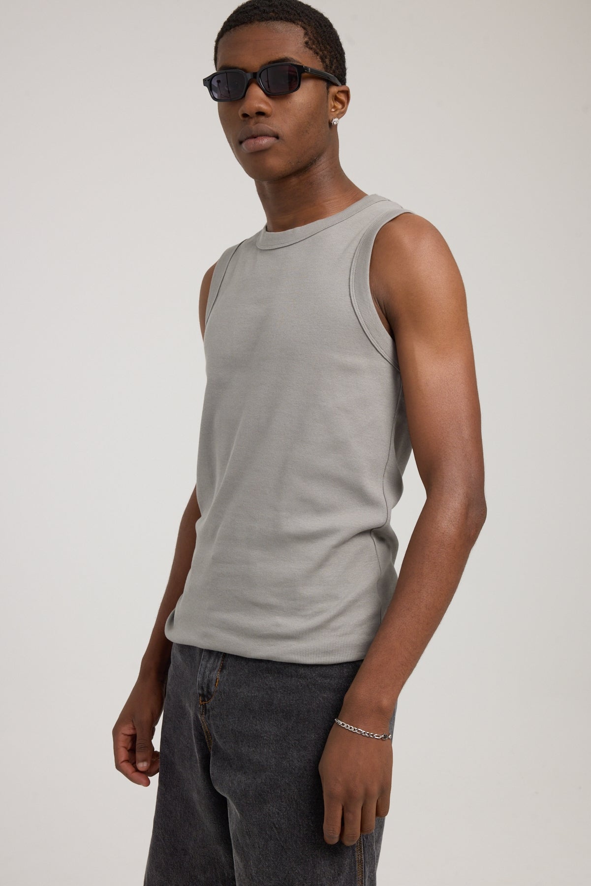 Neovision Bound High Neck Tank Space Grey