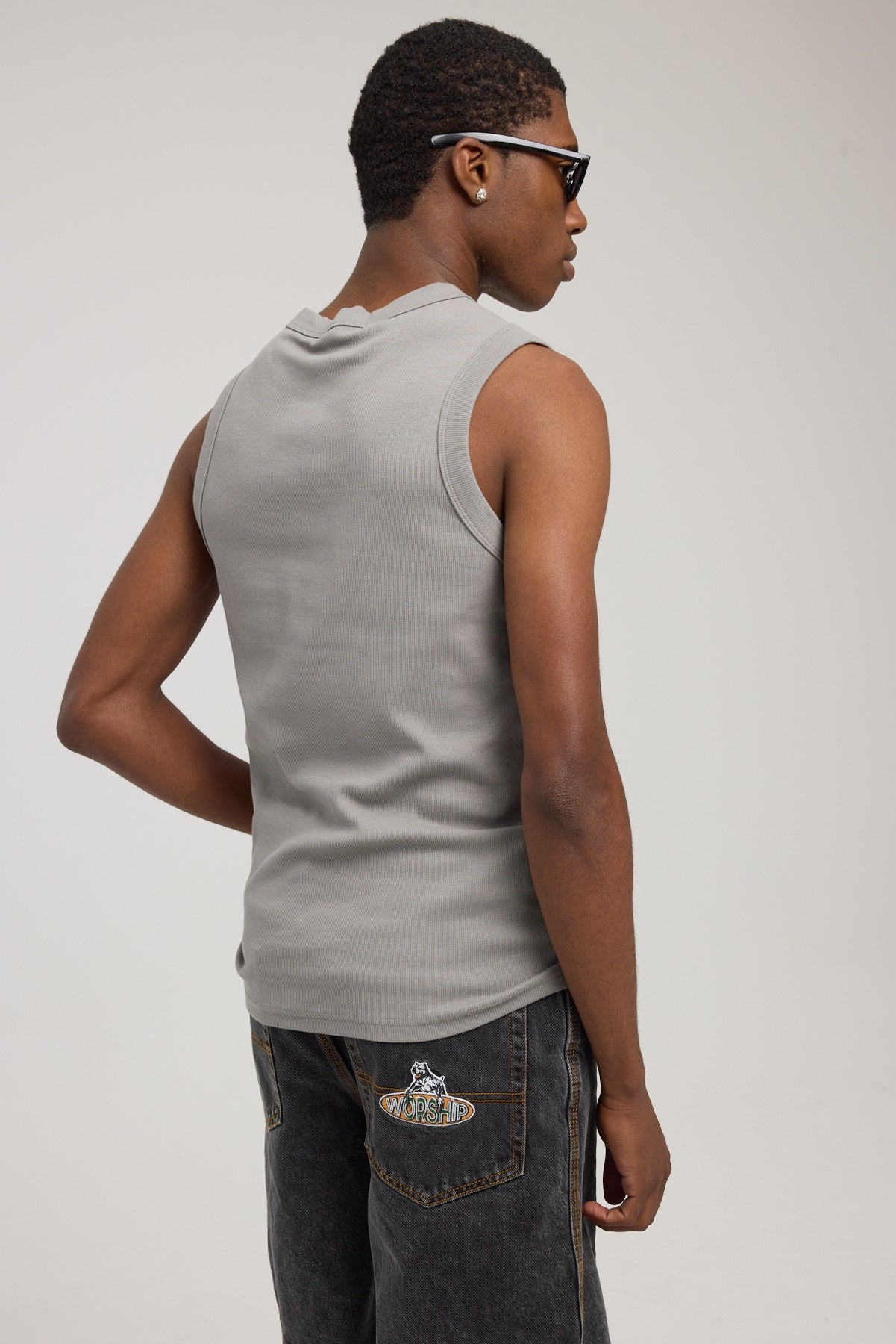 Neovision Bound High Neck Tank Space Grey