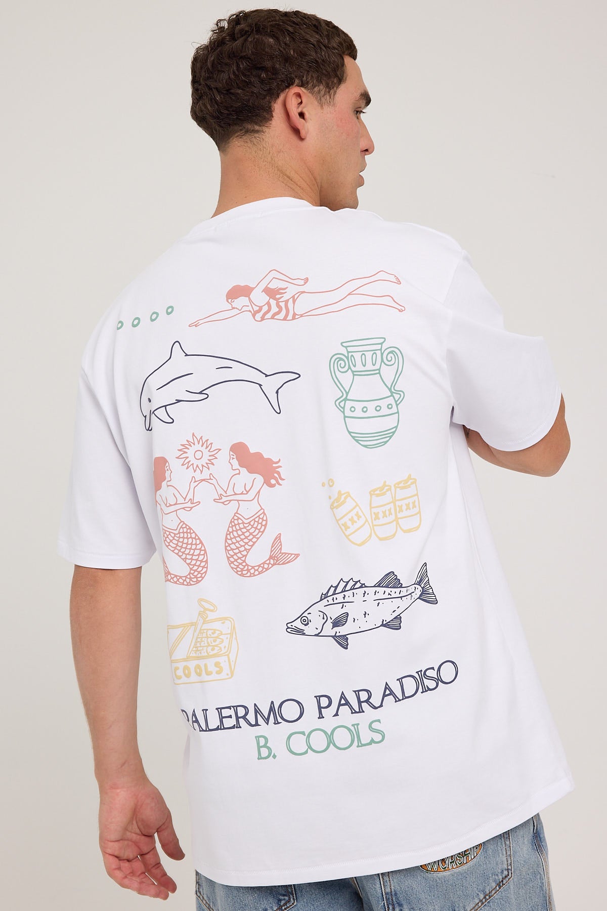 Barney Cools Paradiso Tee White