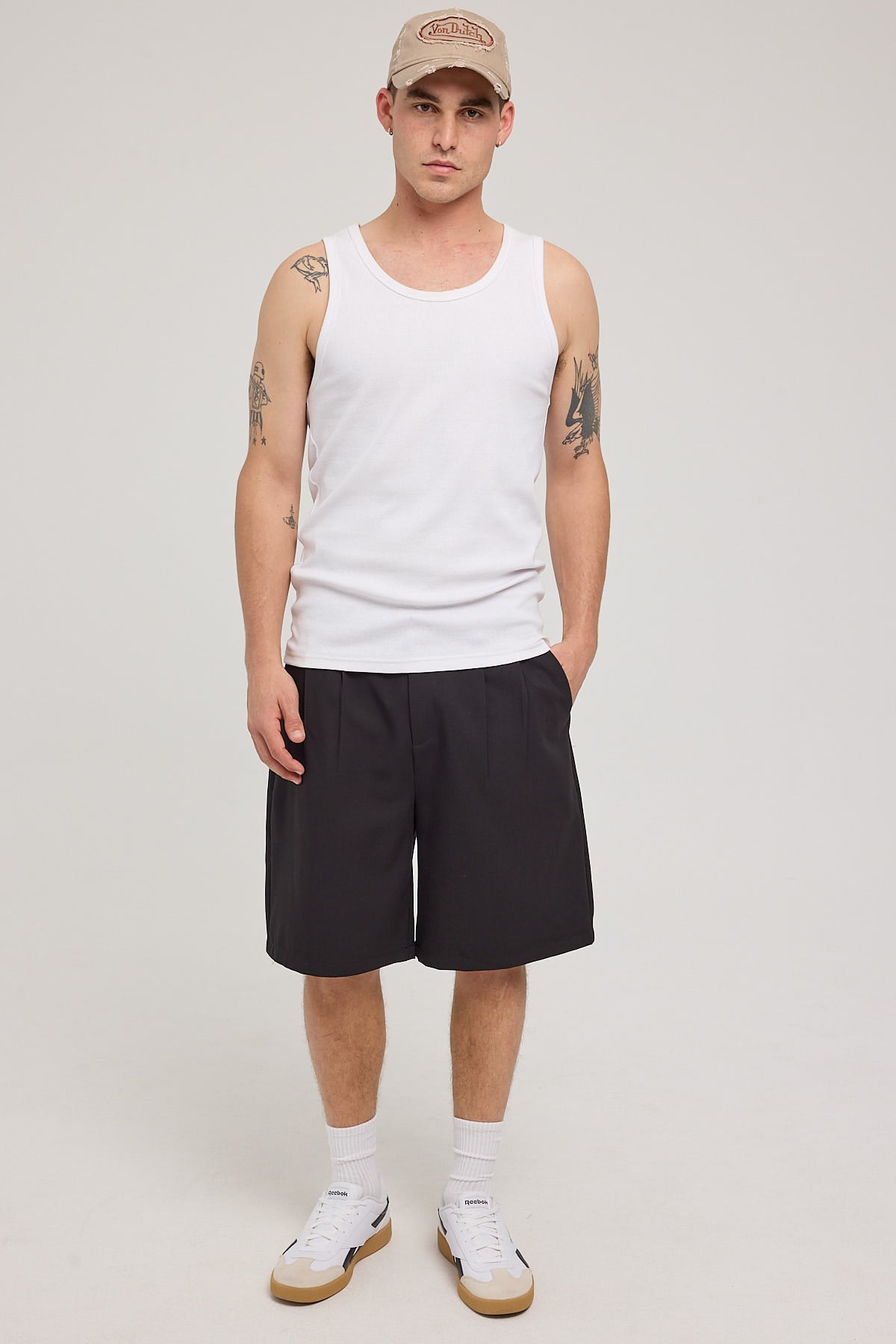 Common Need Cole Tailored Short Black