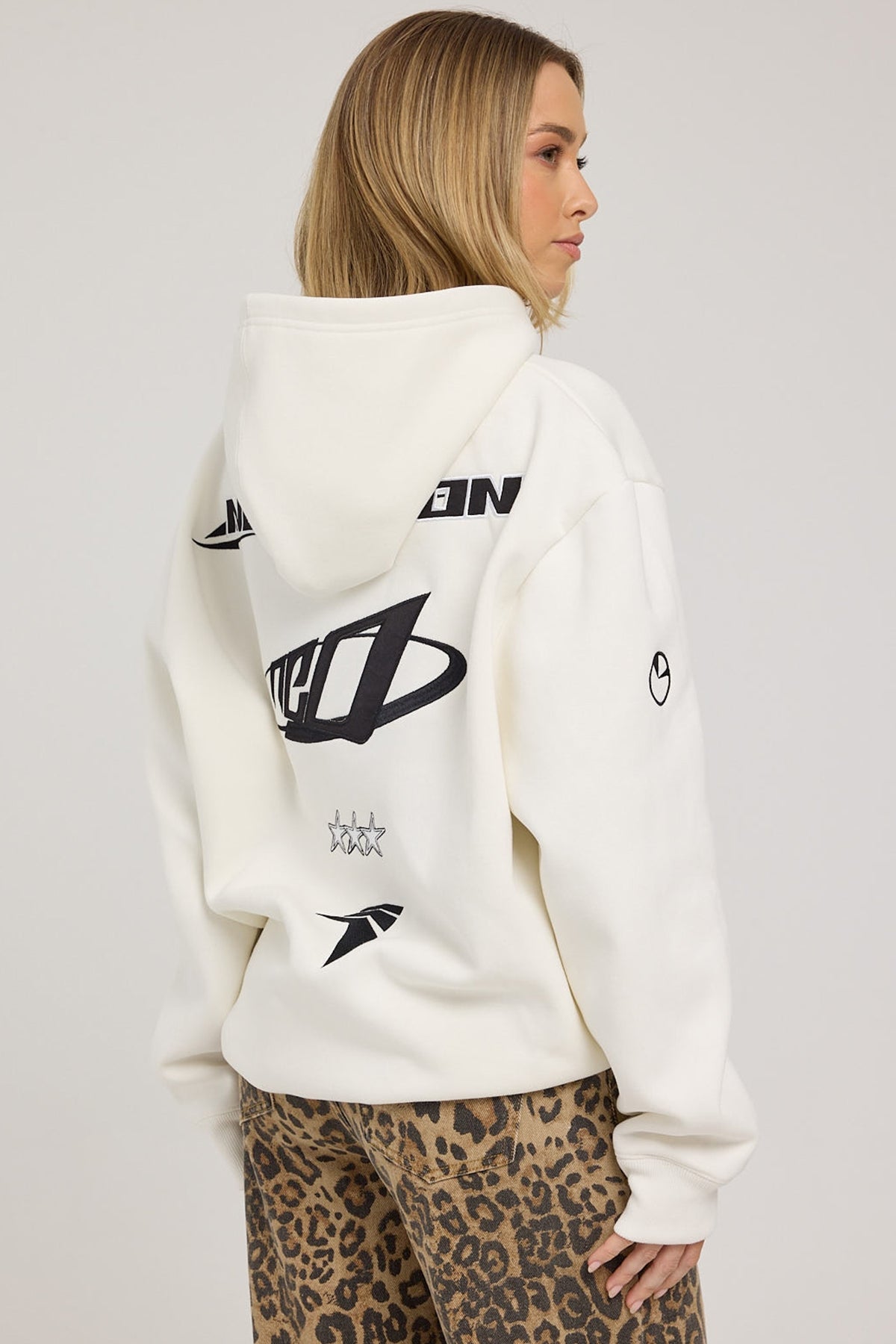 Neovision Unlimited Relaxed Hoodie White