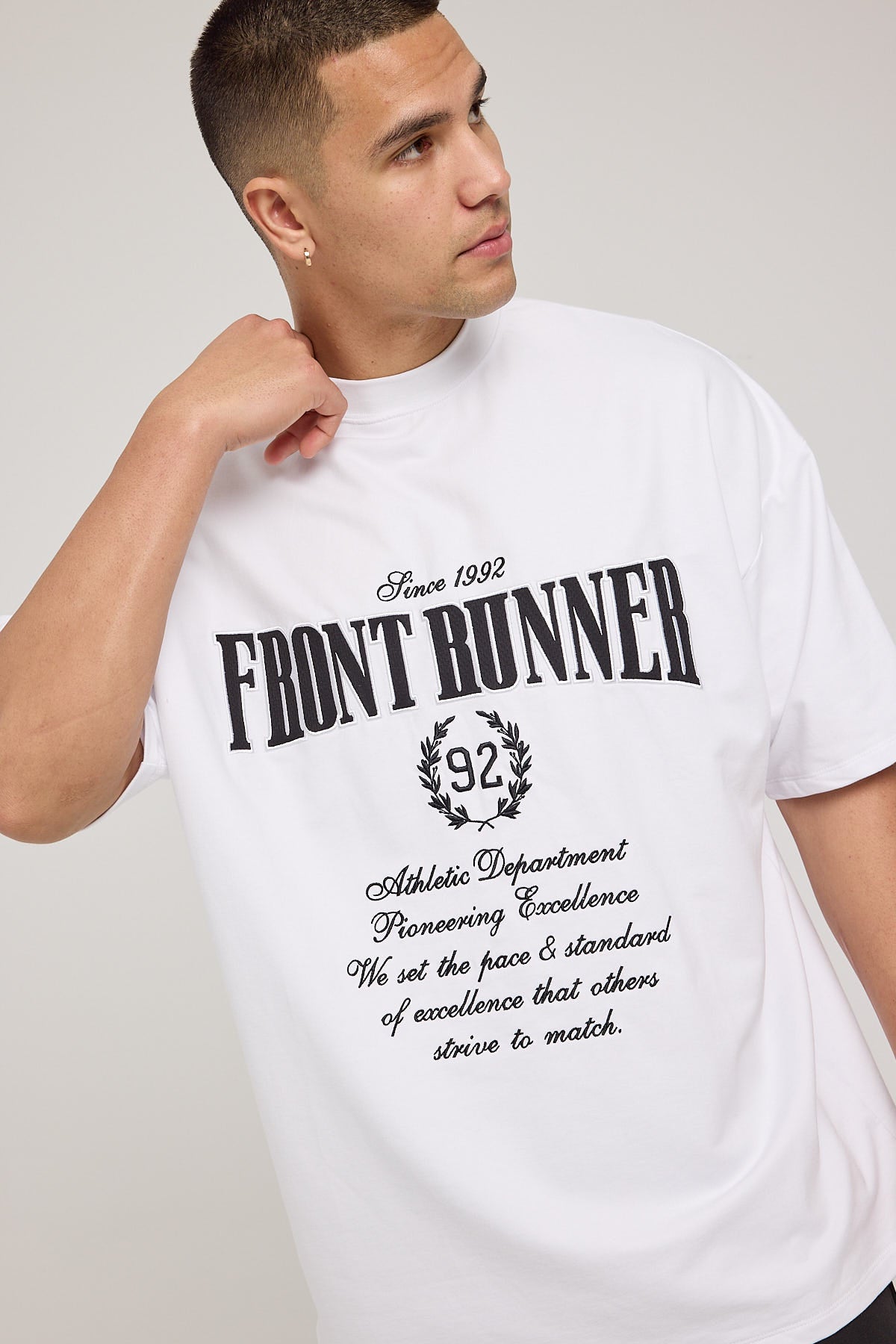 Front Runner Excellence Tee White