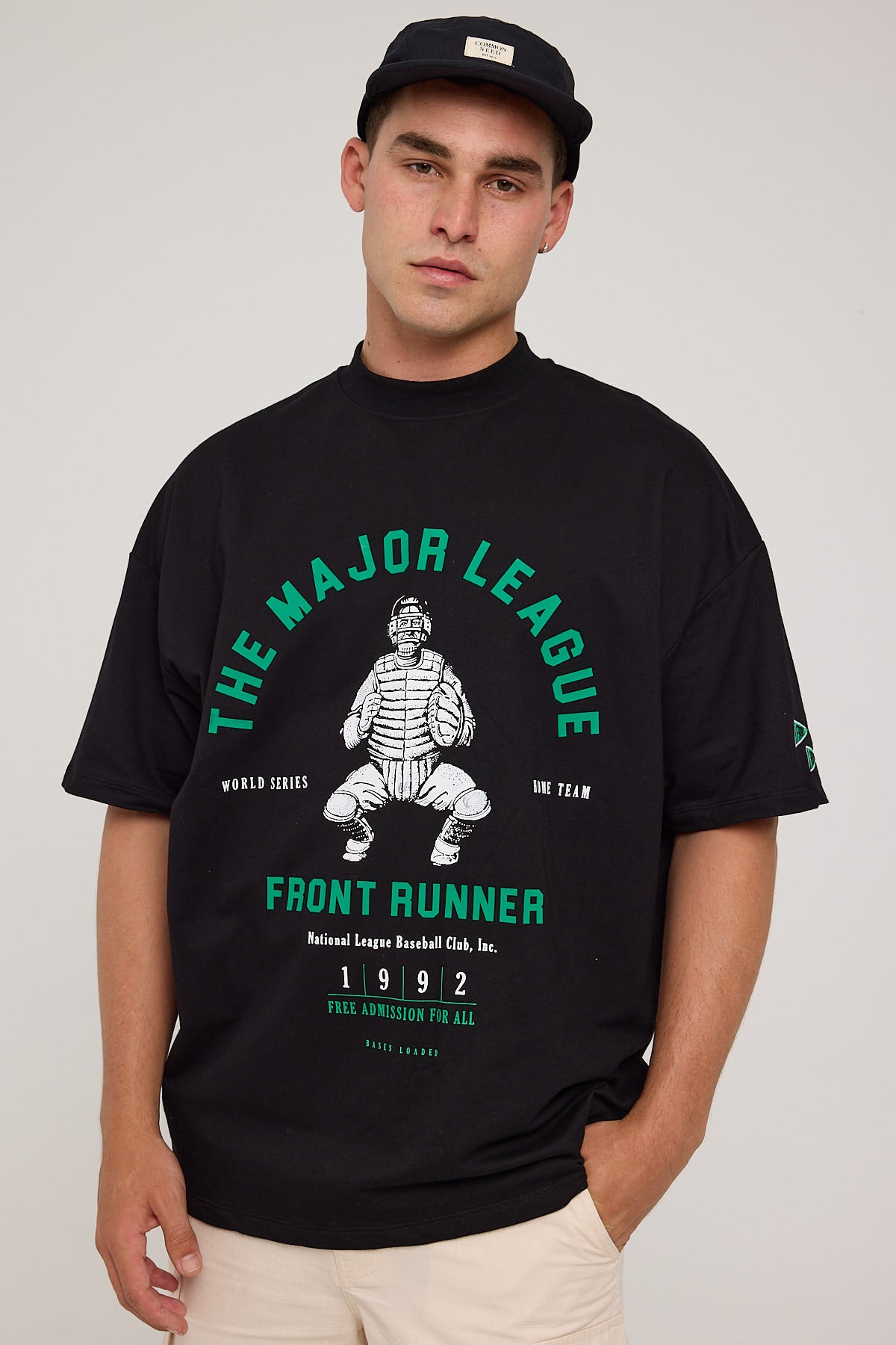 Front Runner A Major League Tee Black