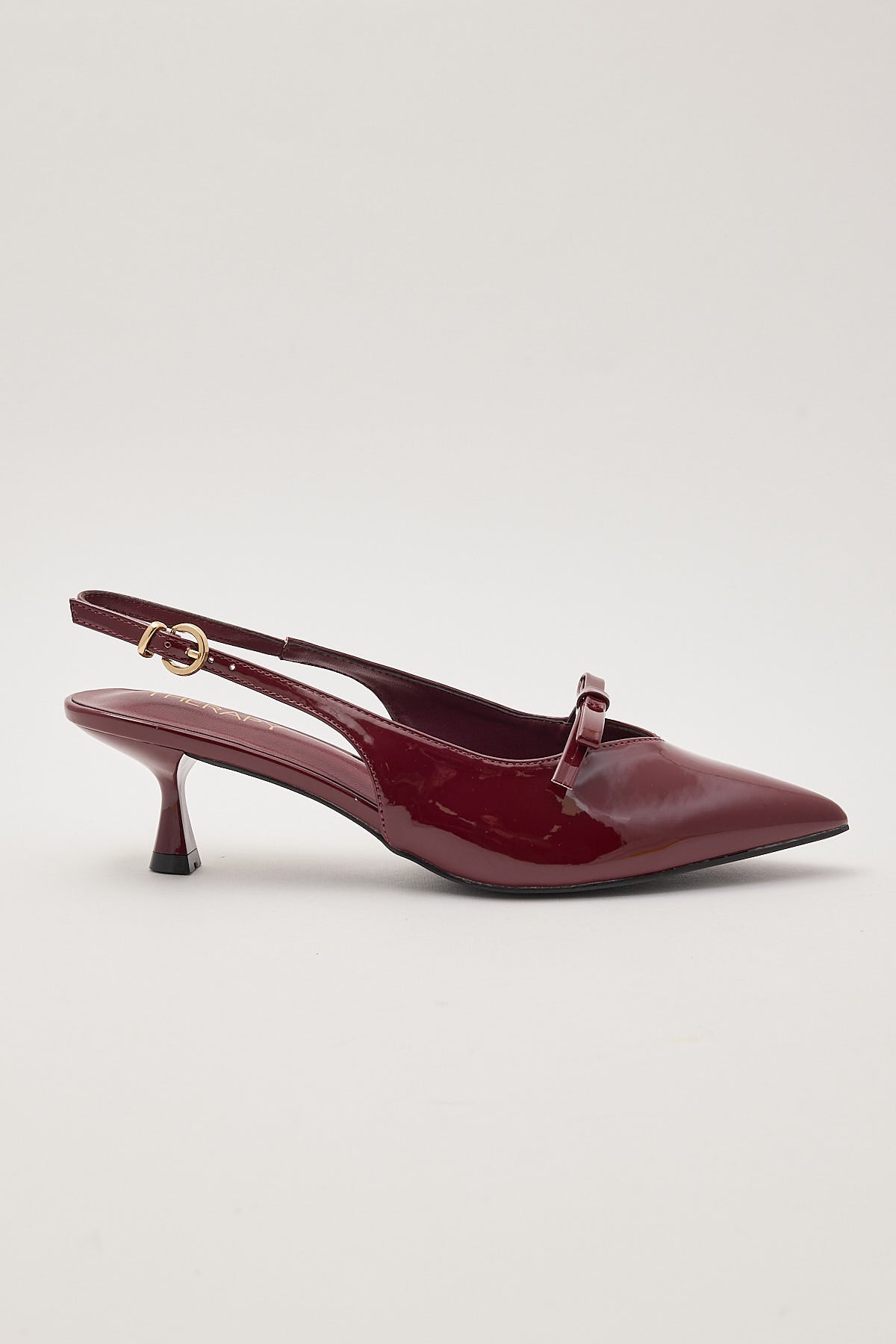 Therapy Beverly Patent Heel Cherry