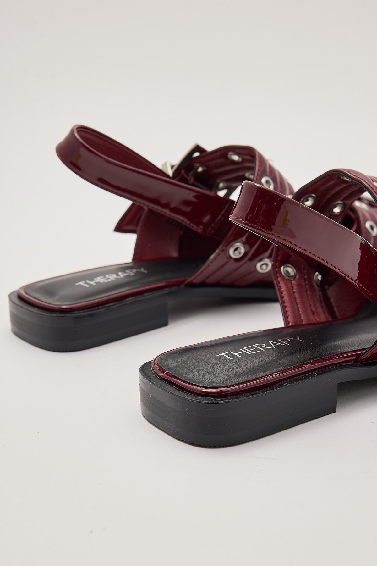 Therapy Matilda Patent Sandal Cherry