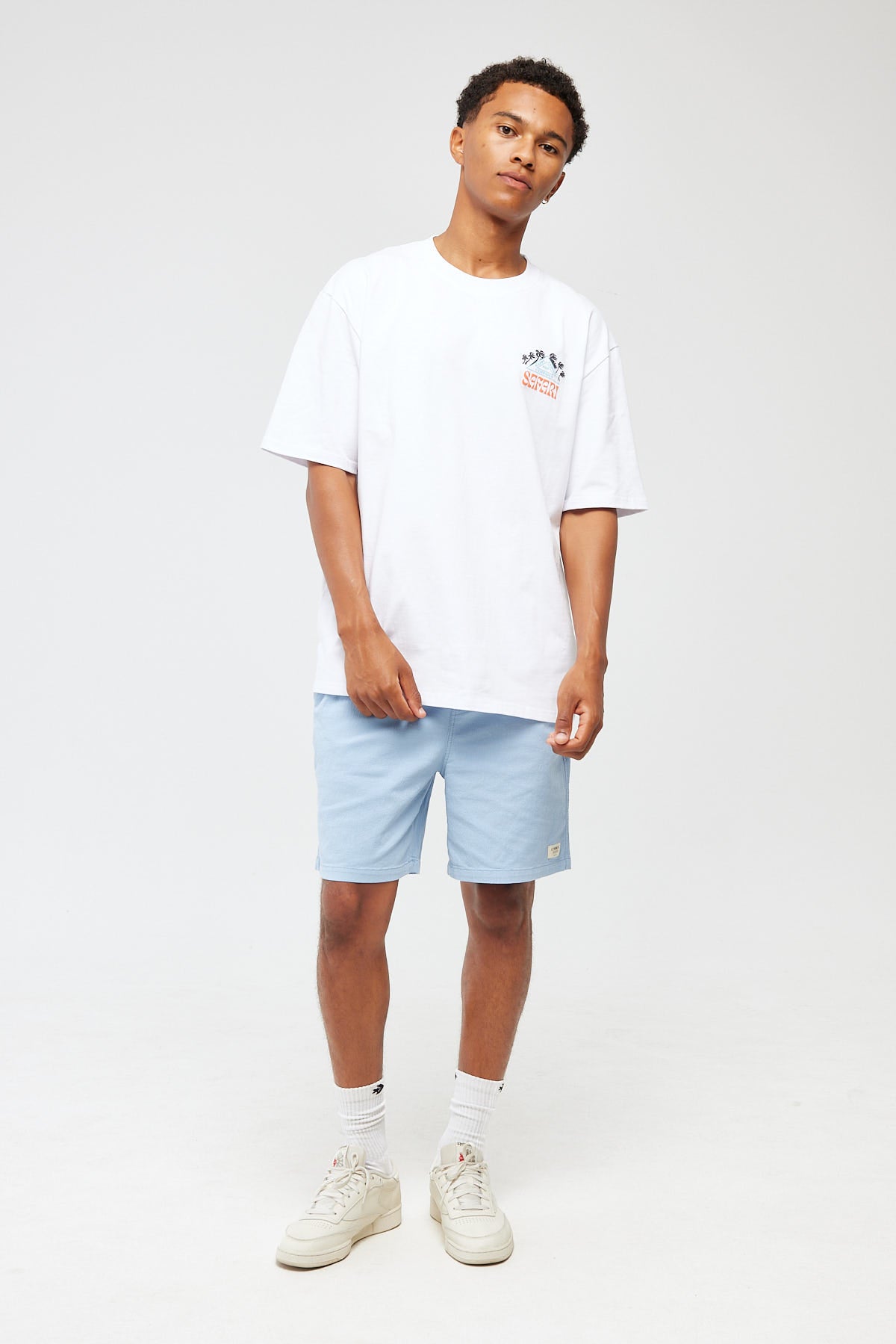 Barney Cools Safari Tee White White