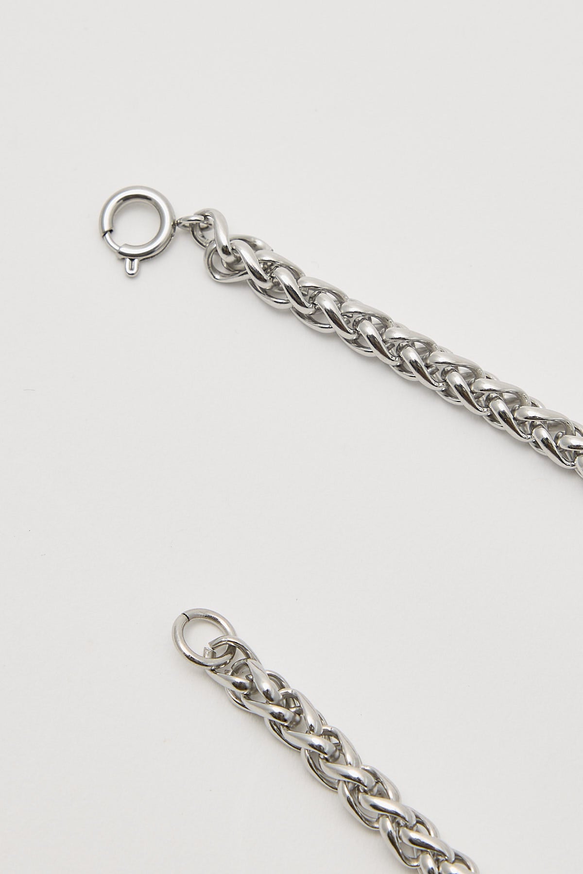 Common Need Wheat Chain Necklace Stainless Steel