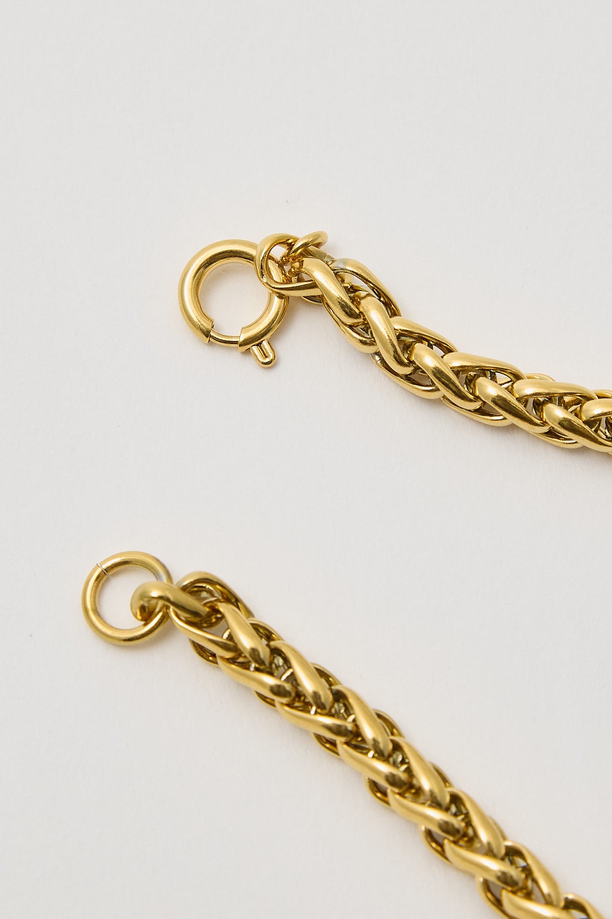 Common Need Wheat Chain Necklace 18K Gold Plating