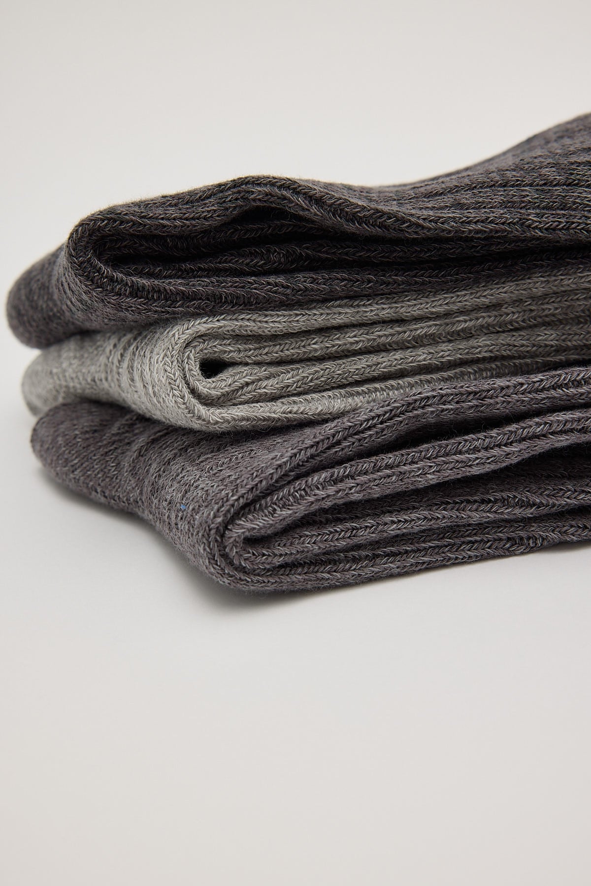 Common Need Aspen Sock 3 Pack Grey Marle