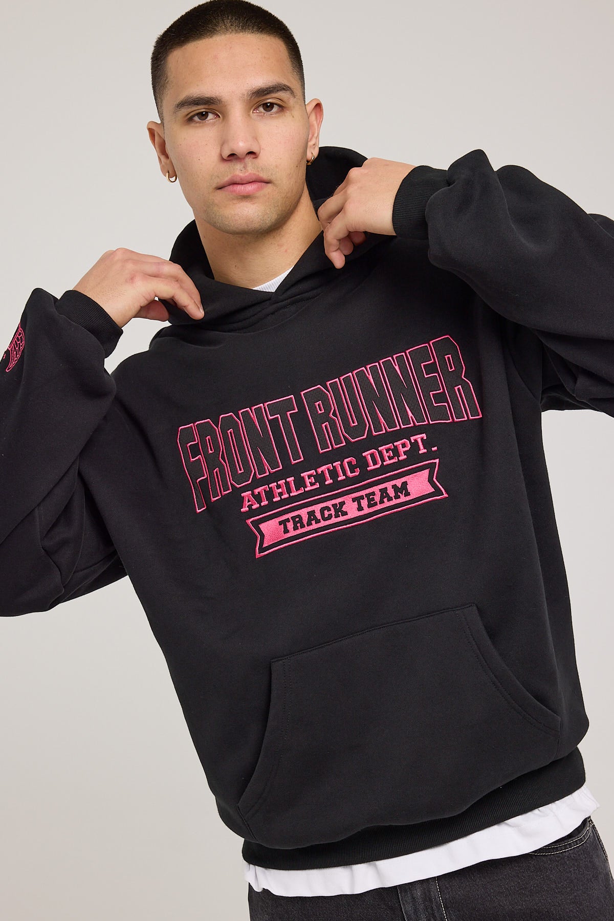 Front Runner Athletic Dept. Hoodie Black