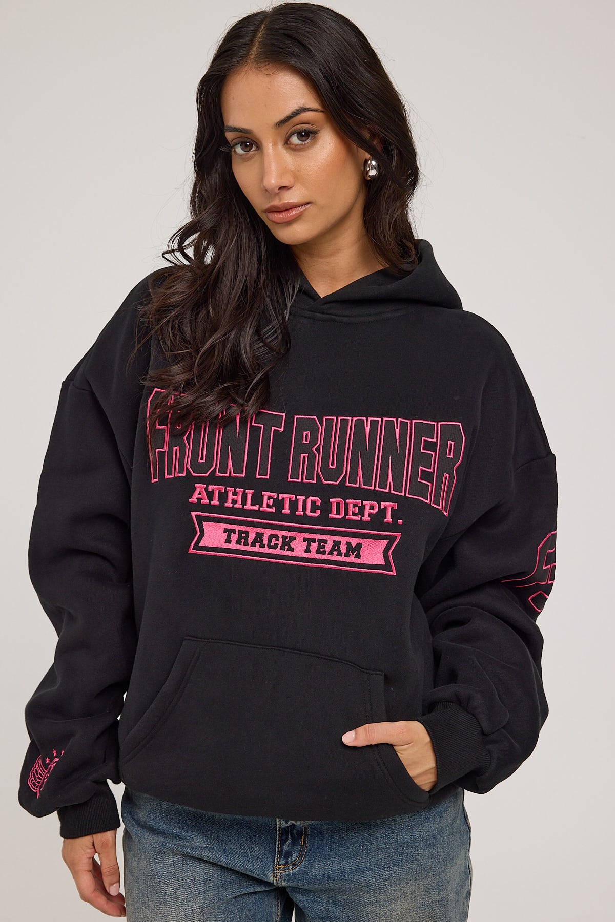 Front Runner Athletic Dept. Hoodie Black