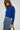 Luck & Trouble Rumi Cable Knit Jumper Cobalt