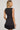 Luck & Trouble Boat Neck Double Pleat Mini Dress Black