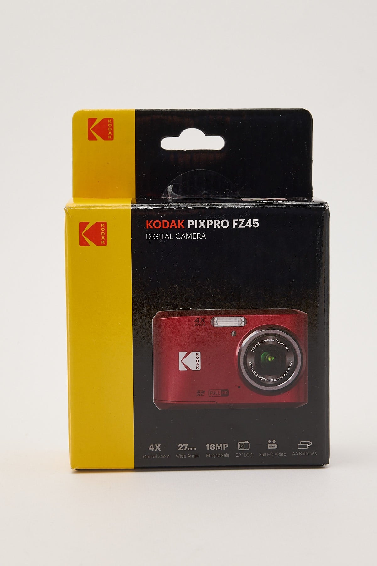 Kodak Kodak FZ45 Friendly Zoom Compact Digital Camera Red