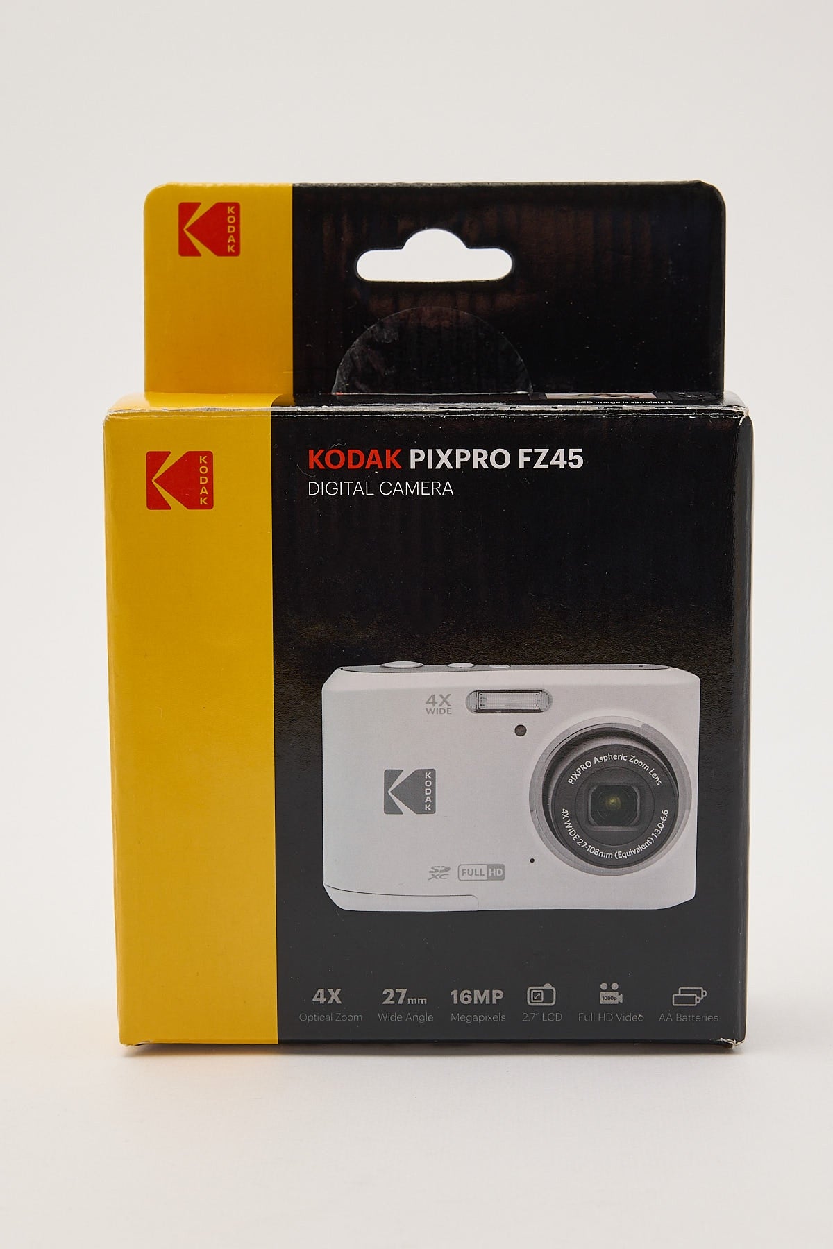 Kodak Kodak FZ45 Friendly Zoom Compact Digital Camera White