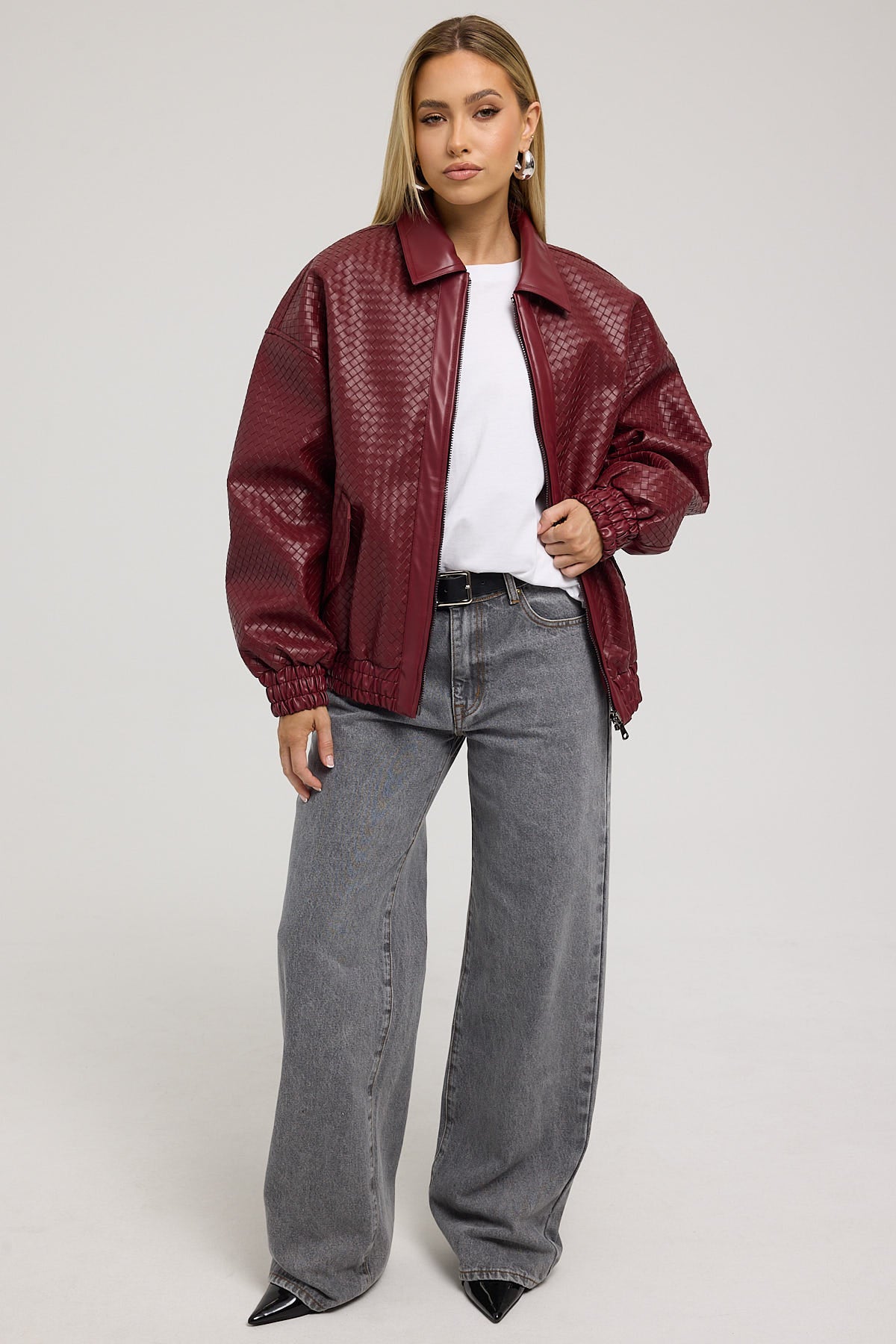 Lioness Kenny Bomber Burgundy