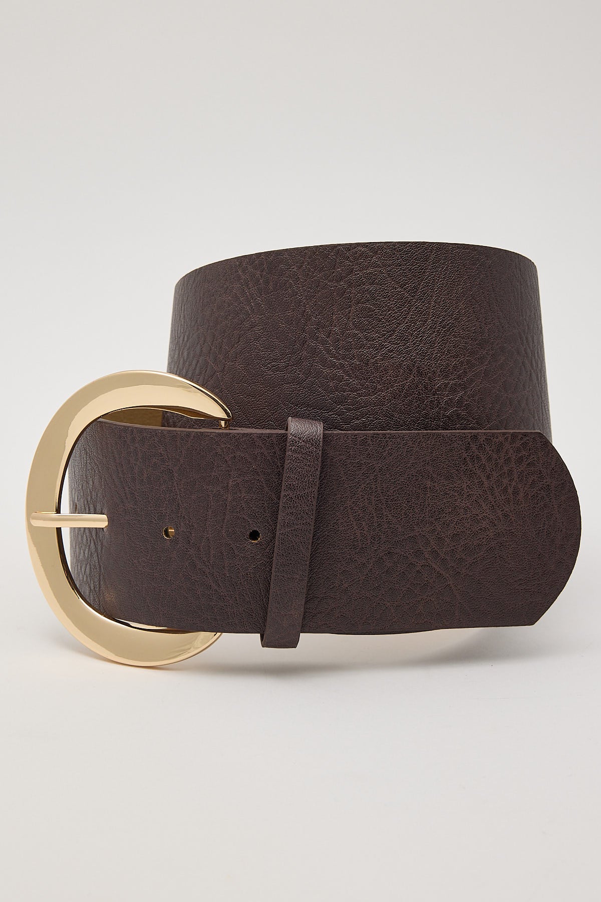 Token Carter Wide Belt Brown