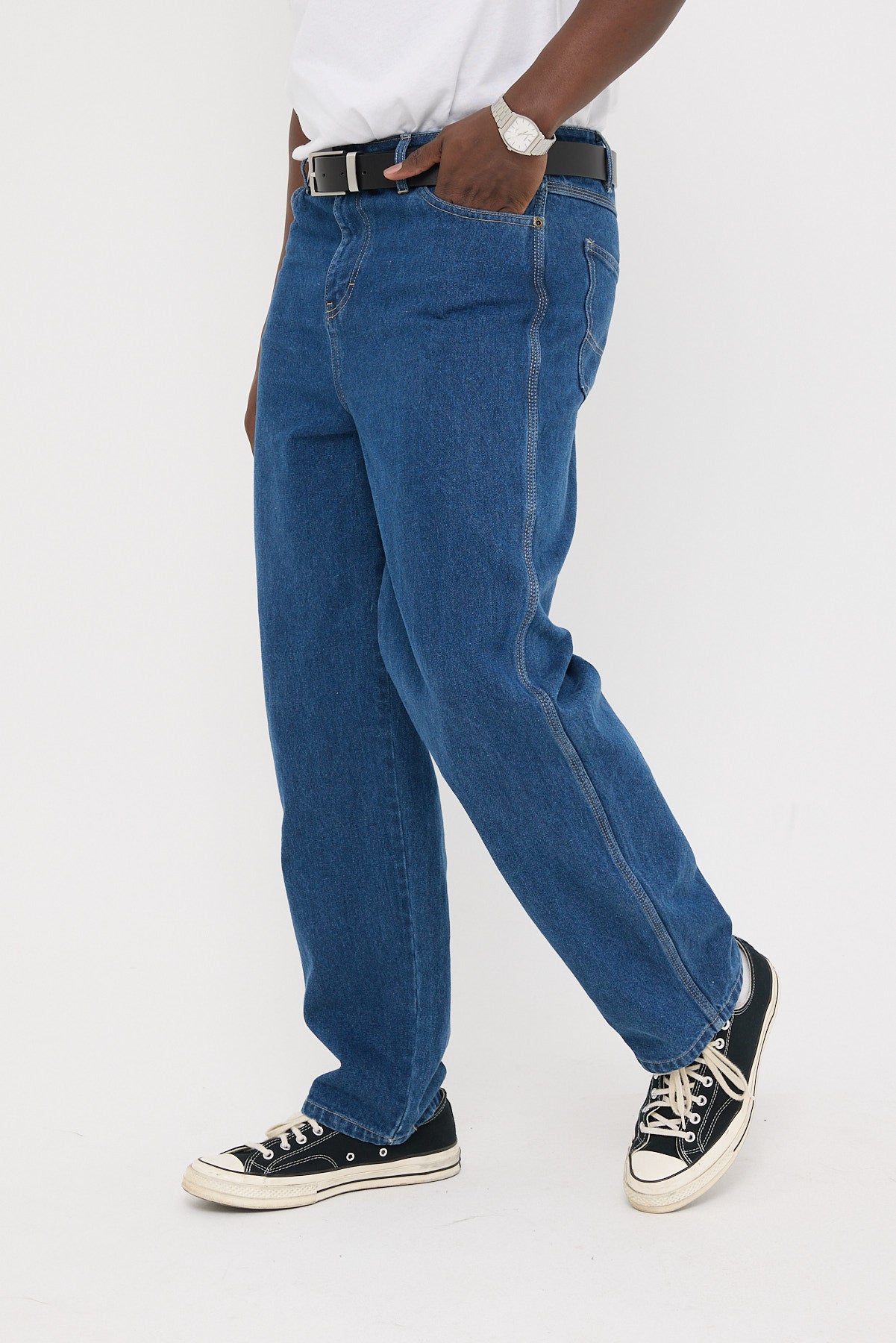 Dickies Baggy Jean Stone Washed Indigo