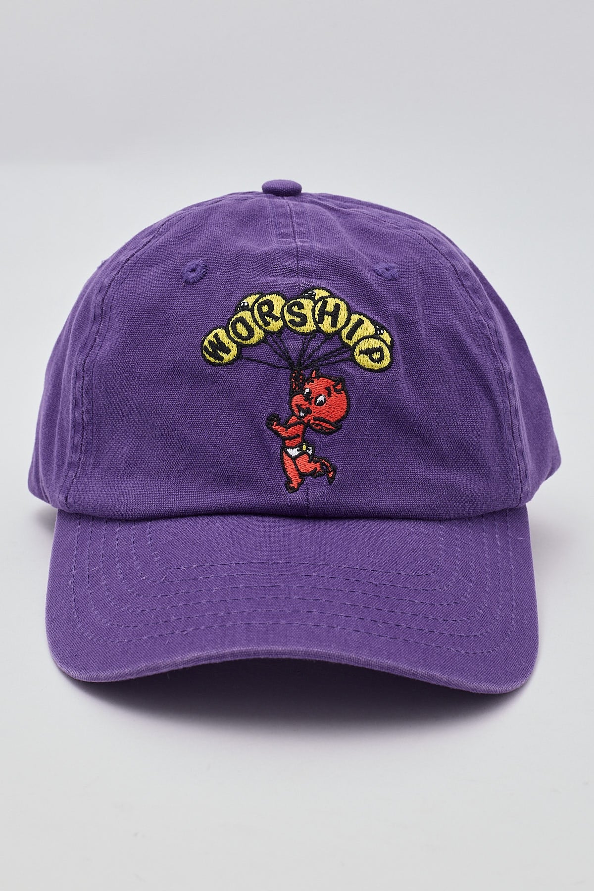 Worship Floater Dad Cap Purple