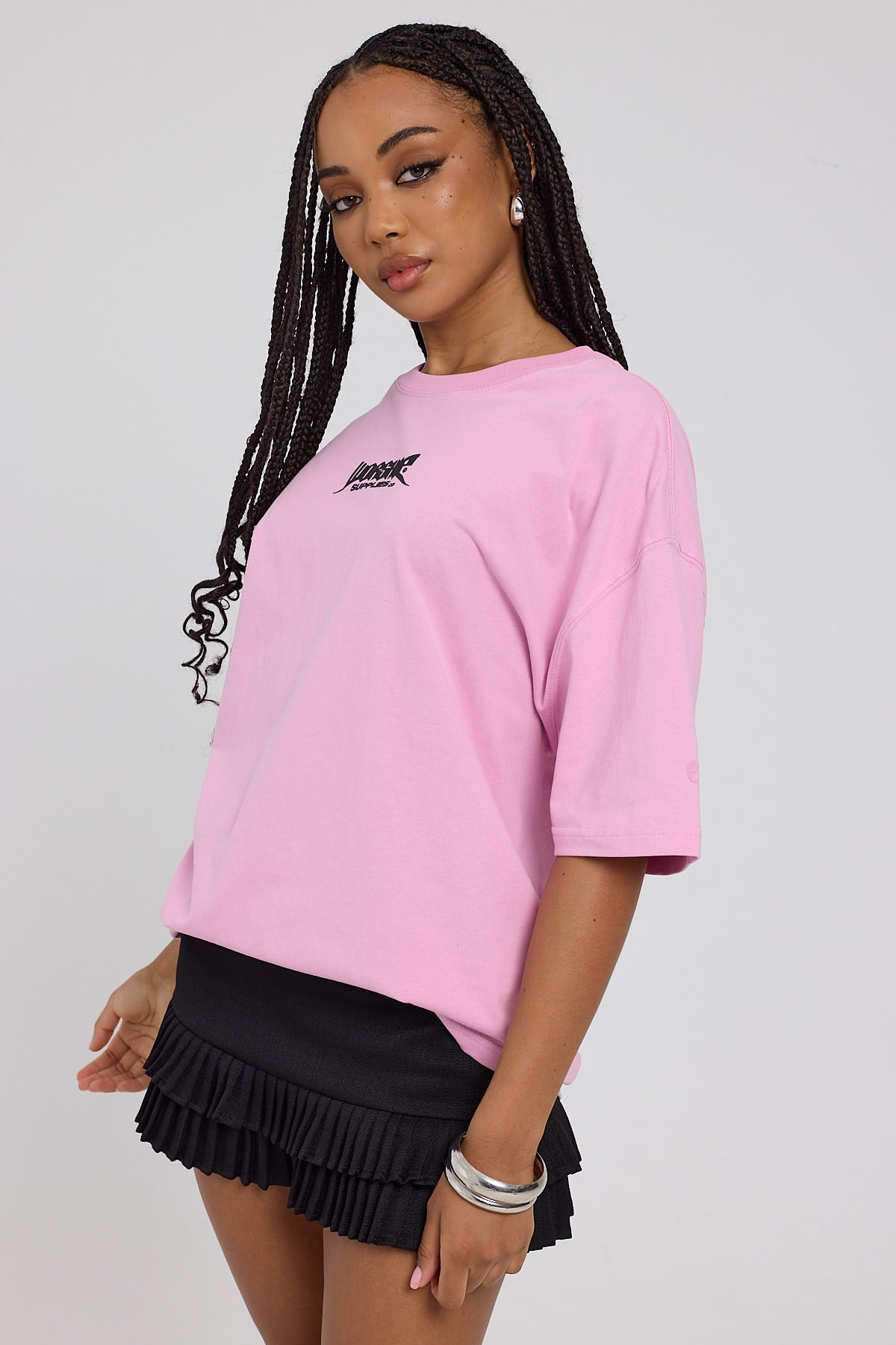 Worship Try It Relaxed Fit Tee Lilac Chiffon