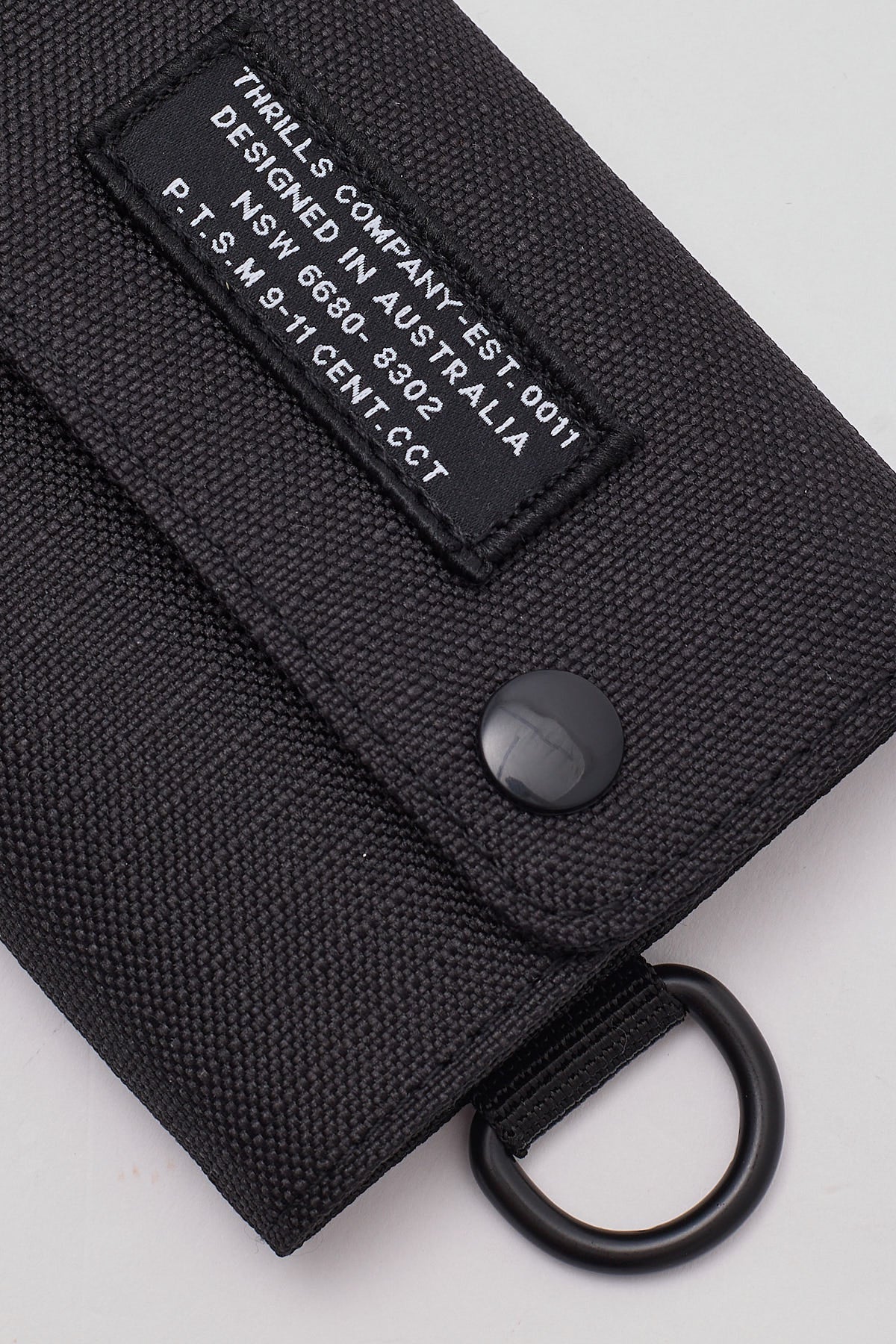 Thrills Minimal Thrills Wallet Black