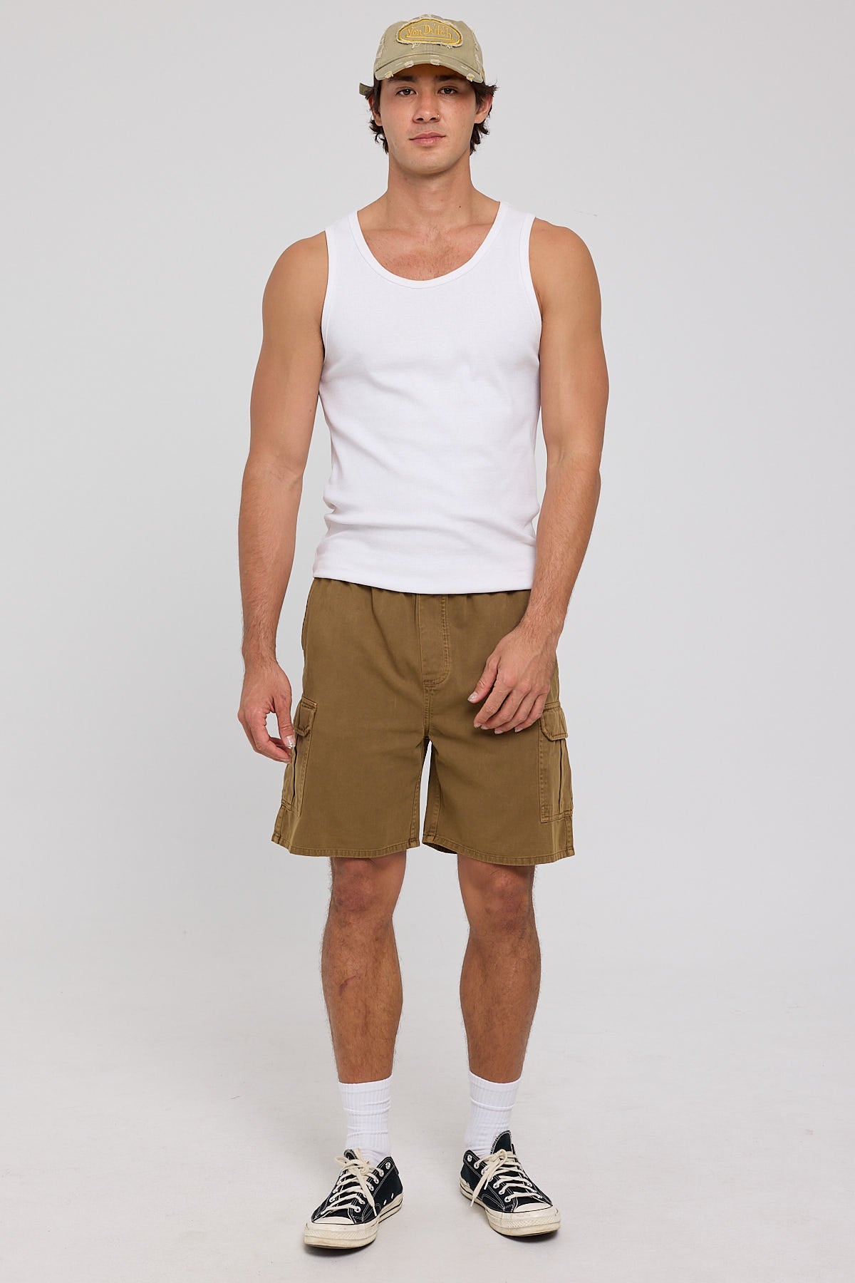 Rolla's Tradie Cargo Short Tan