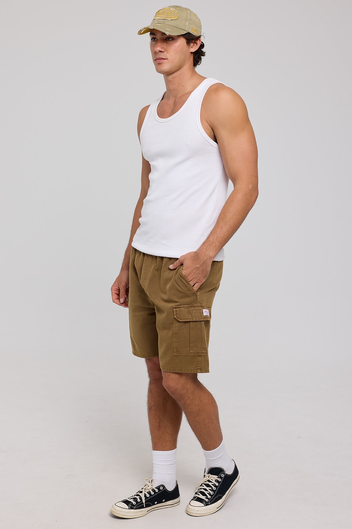 Rolla's Tradie Cargo Short Tan