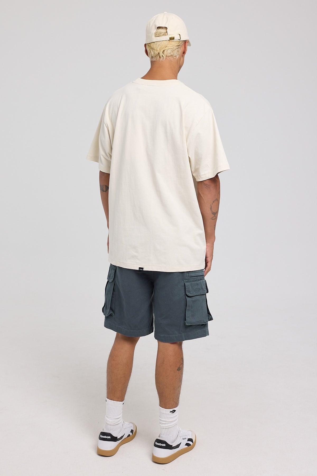 Thrills Slacker Union Cargo Short Dark Slate