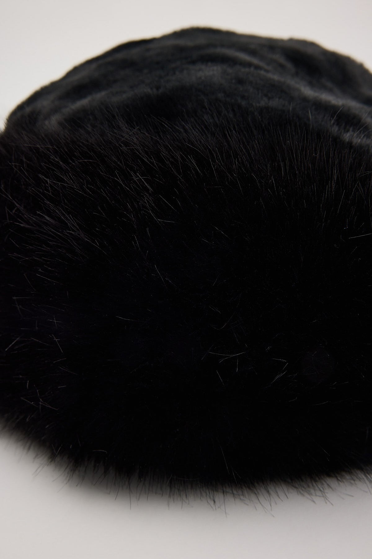 Token Kiki Faux Fur Hat Black