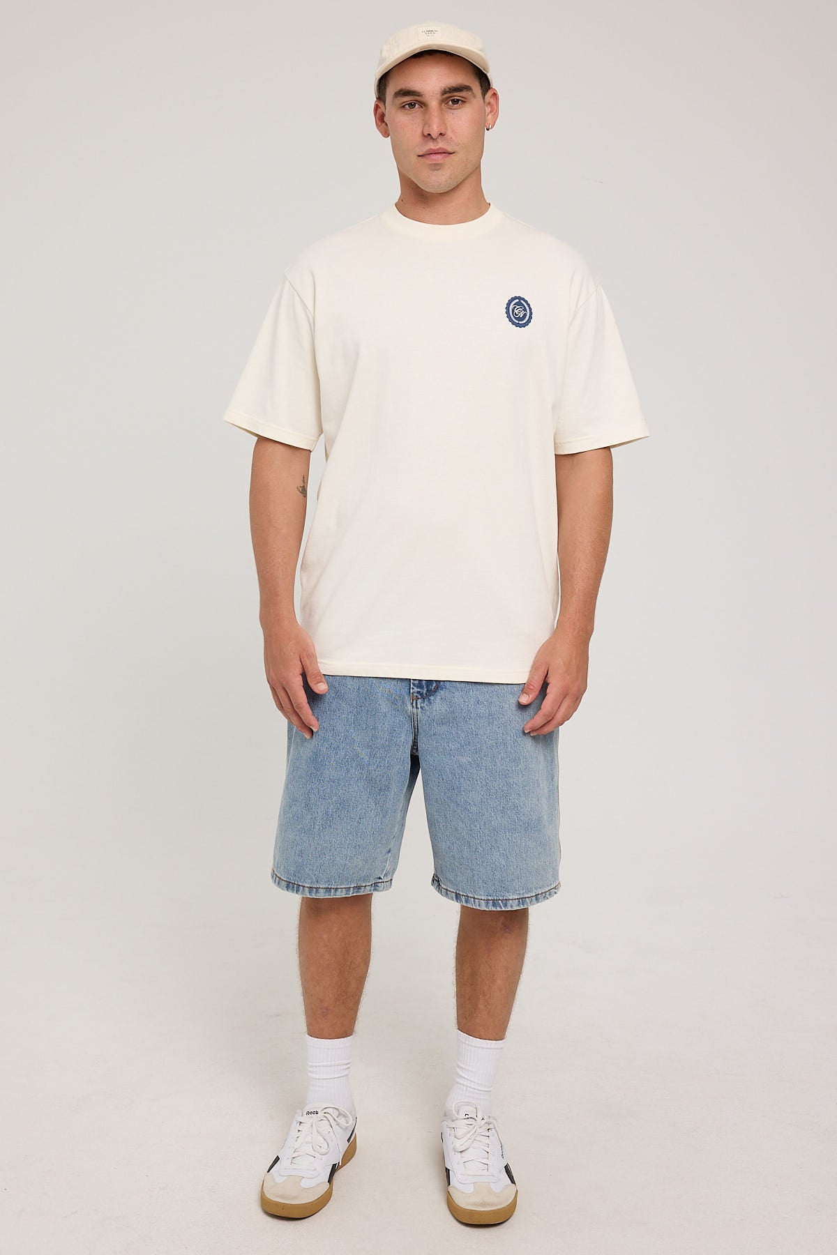 Common Need Adorn Heavyweight Boxy Tee Cloud White