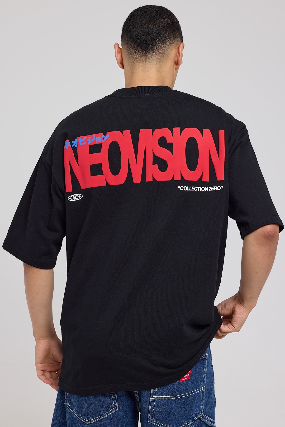 Neovision Compilation Oversize Super Heavy Tee Black