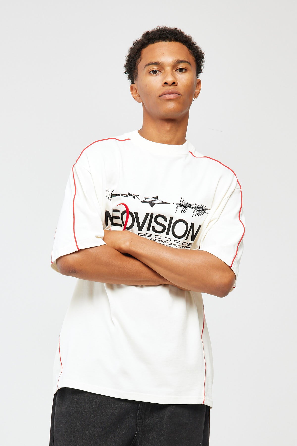 Neovision Atomic Oversize Super Heavy Tee Ecru