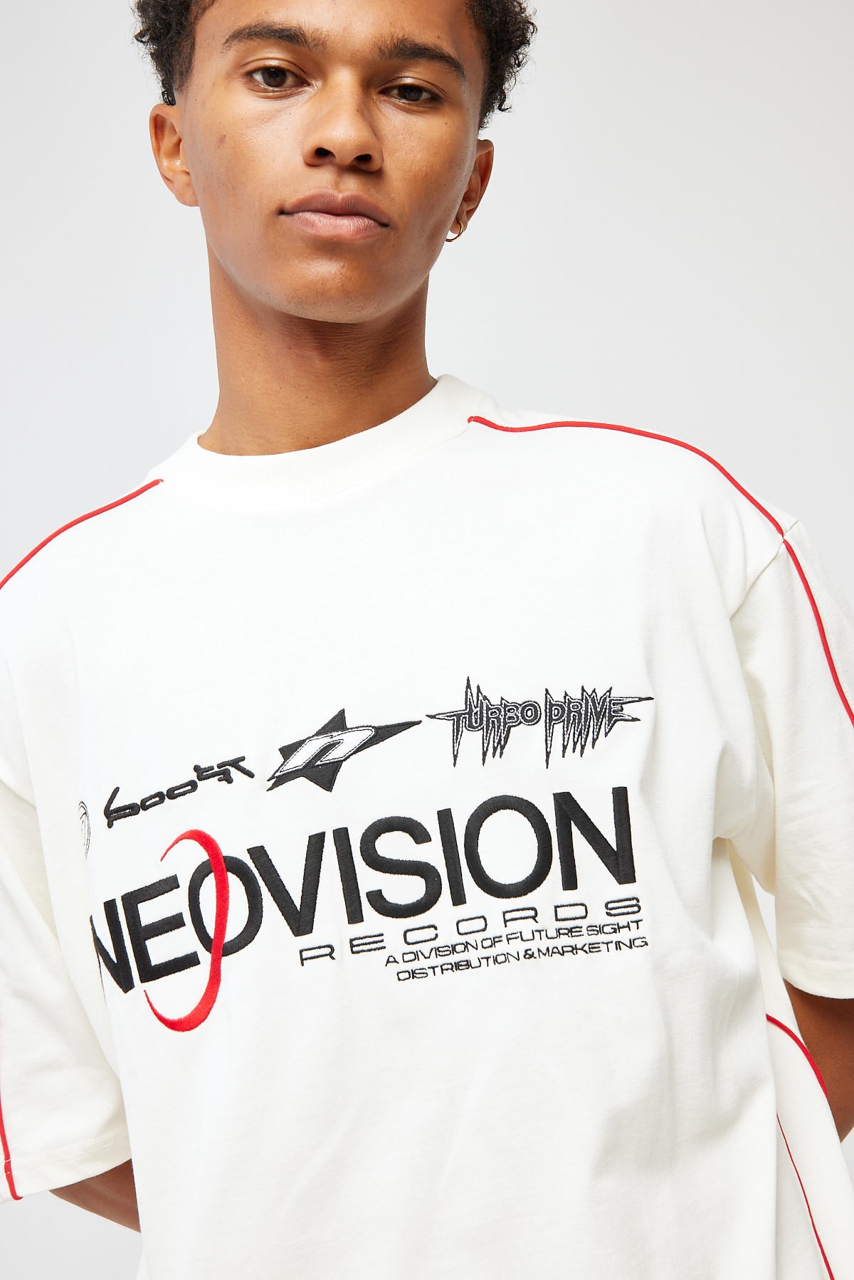 Neovision Atomic Oversize Super Heavy Tee Ecru