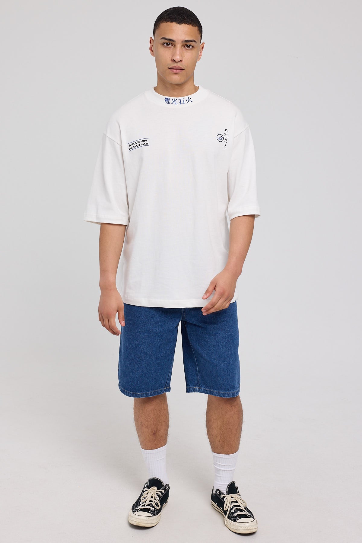 Neovision Lightning Street Super Heavy Tee Off White