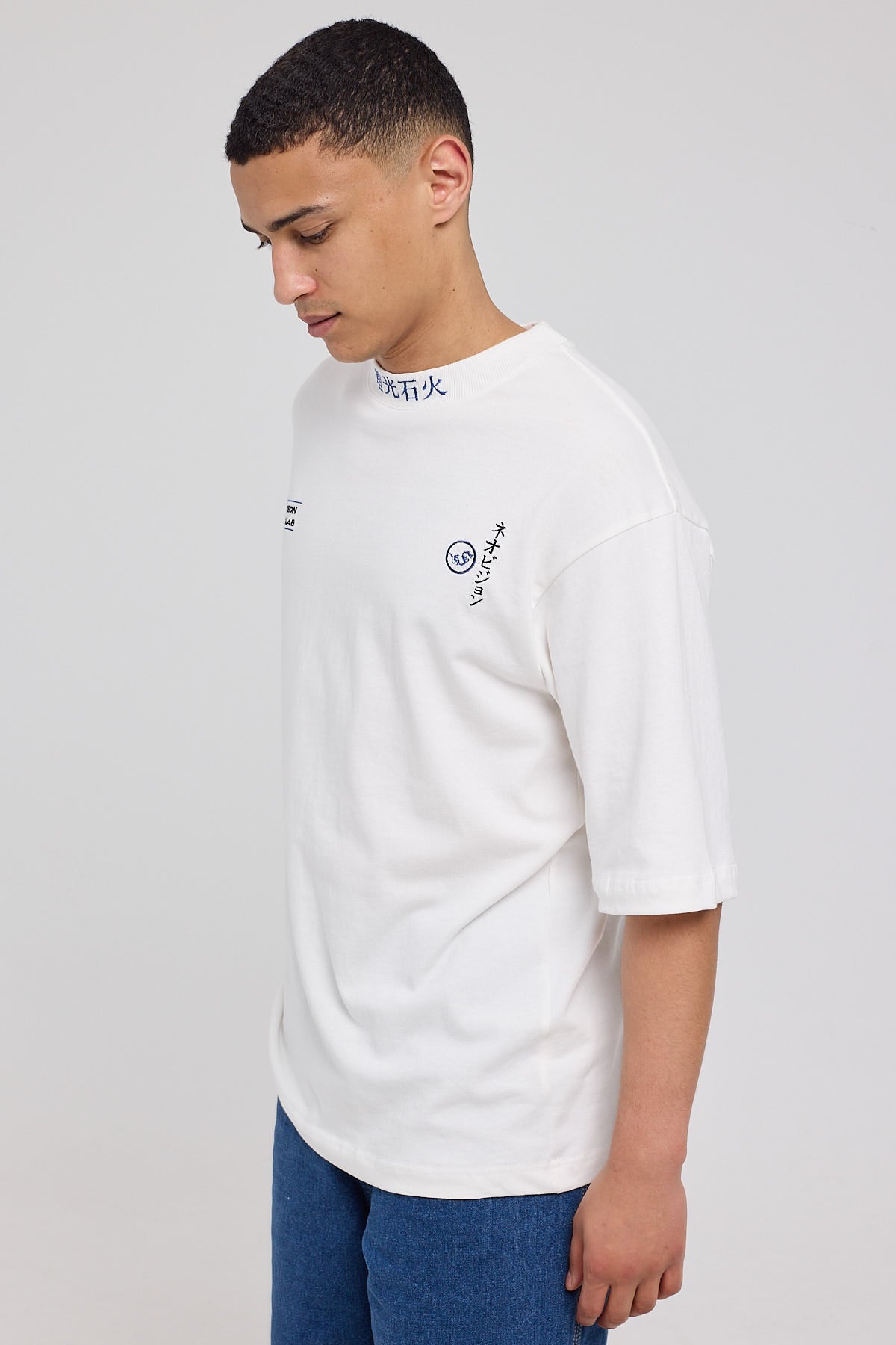 Neovision Lightning Street Super Heavy Tee Off White