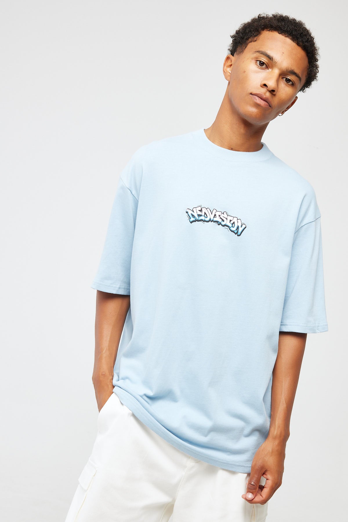 Neovision Beatz Oversize Super Heavy Tee Arctic Blue