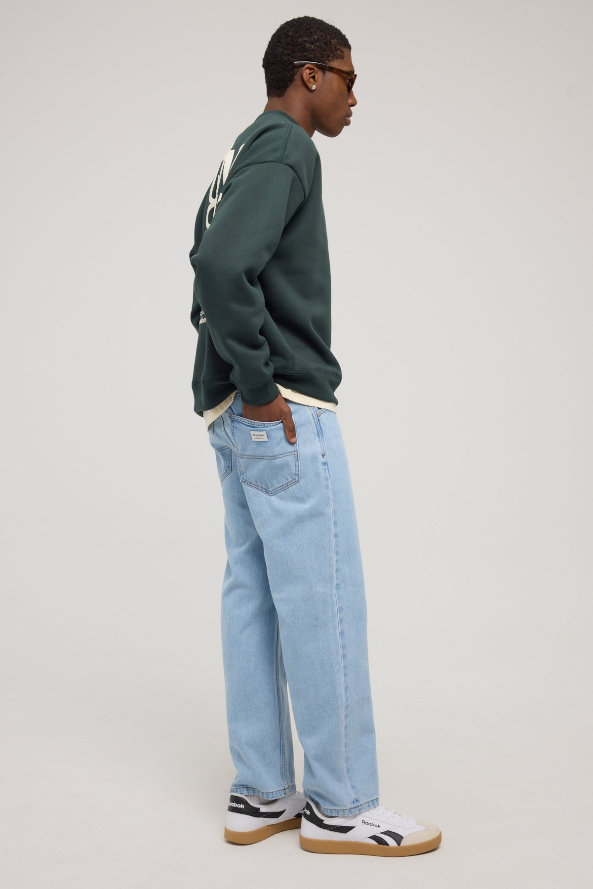 Abrand A5 Baggy Crop Jean John