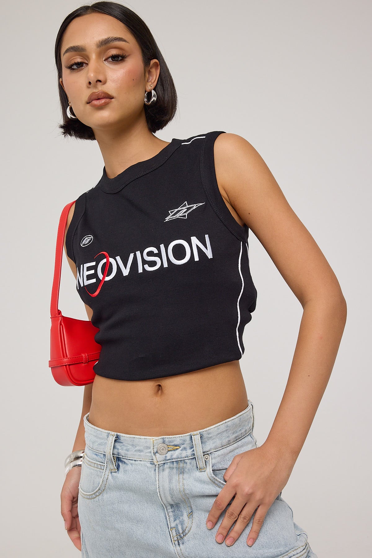 Neovision Atomic Bound High Neck Tank Black