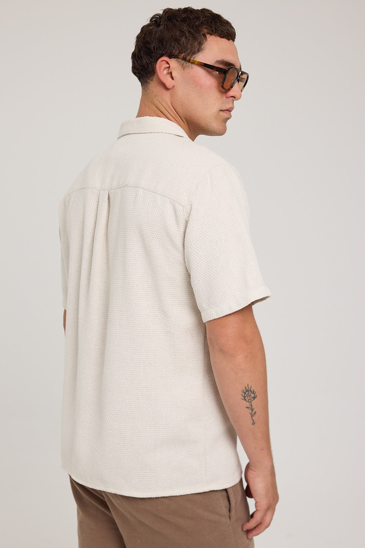 Common Need Artisan Resort Shirt Off White