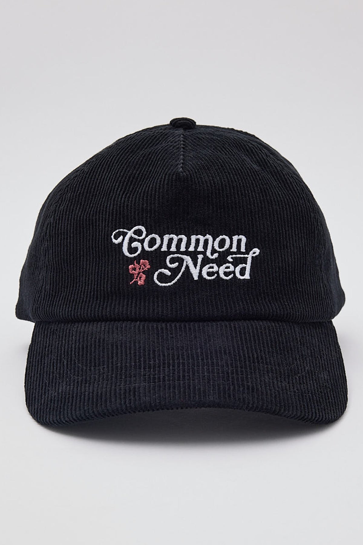 Common Need Veritas Cord Skate Cap Black