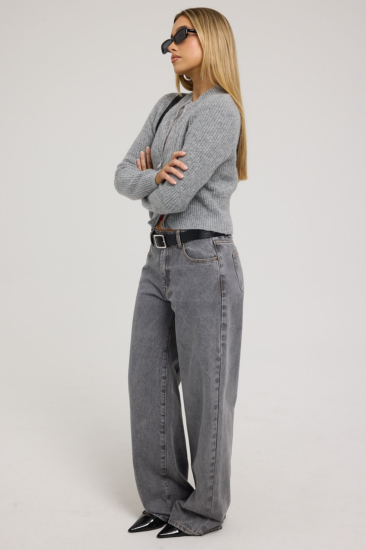 Lioness Top Model Jean Washed Grey