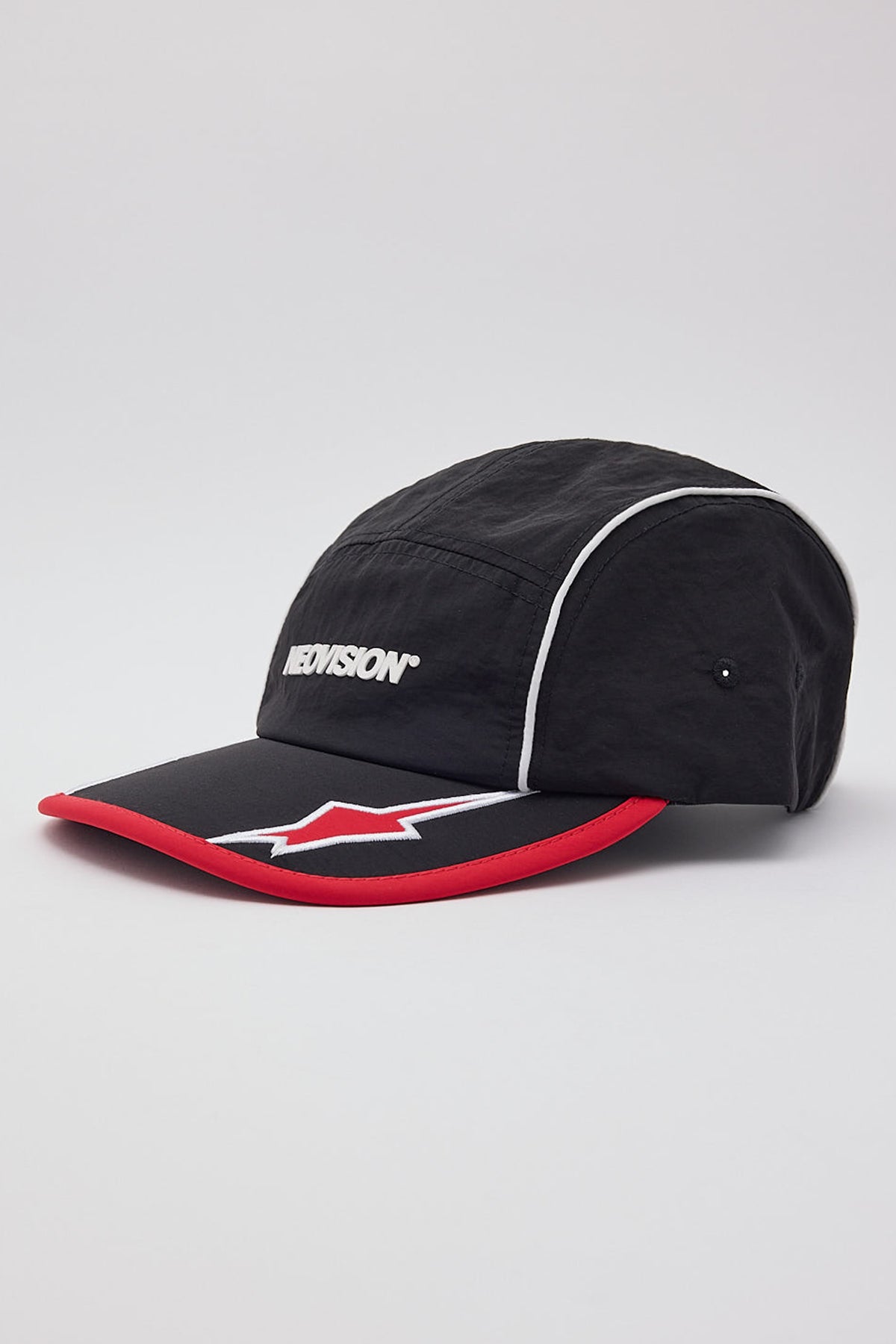 Neovision Venom 5 Panel Cap Black/Red/White