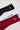 Common Need Ernest Sock 3 Pack White/Black/Bordeaux