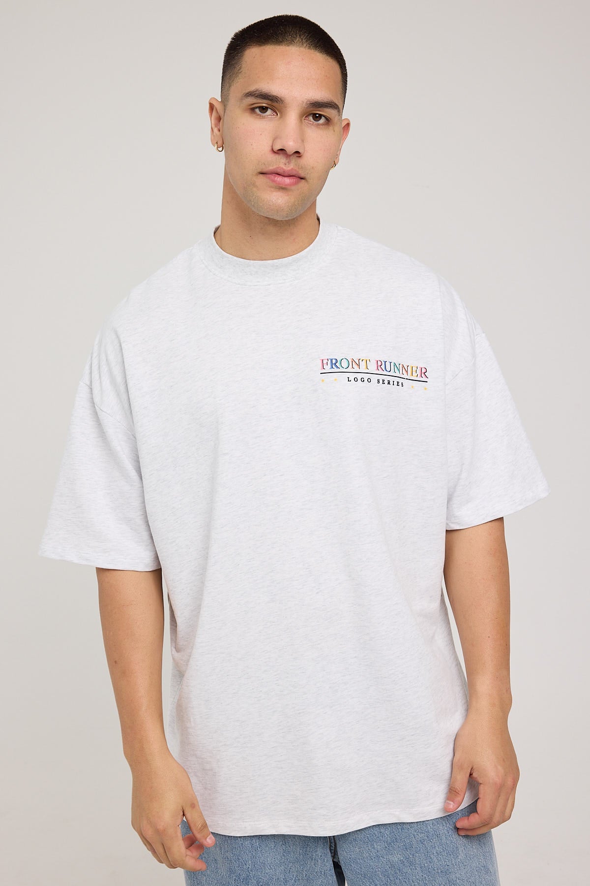 Front Runner Logo Series Tee Grey Marle