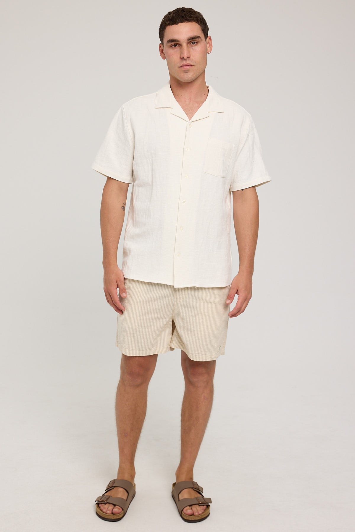 Common Need Bayside Resort Shirt White