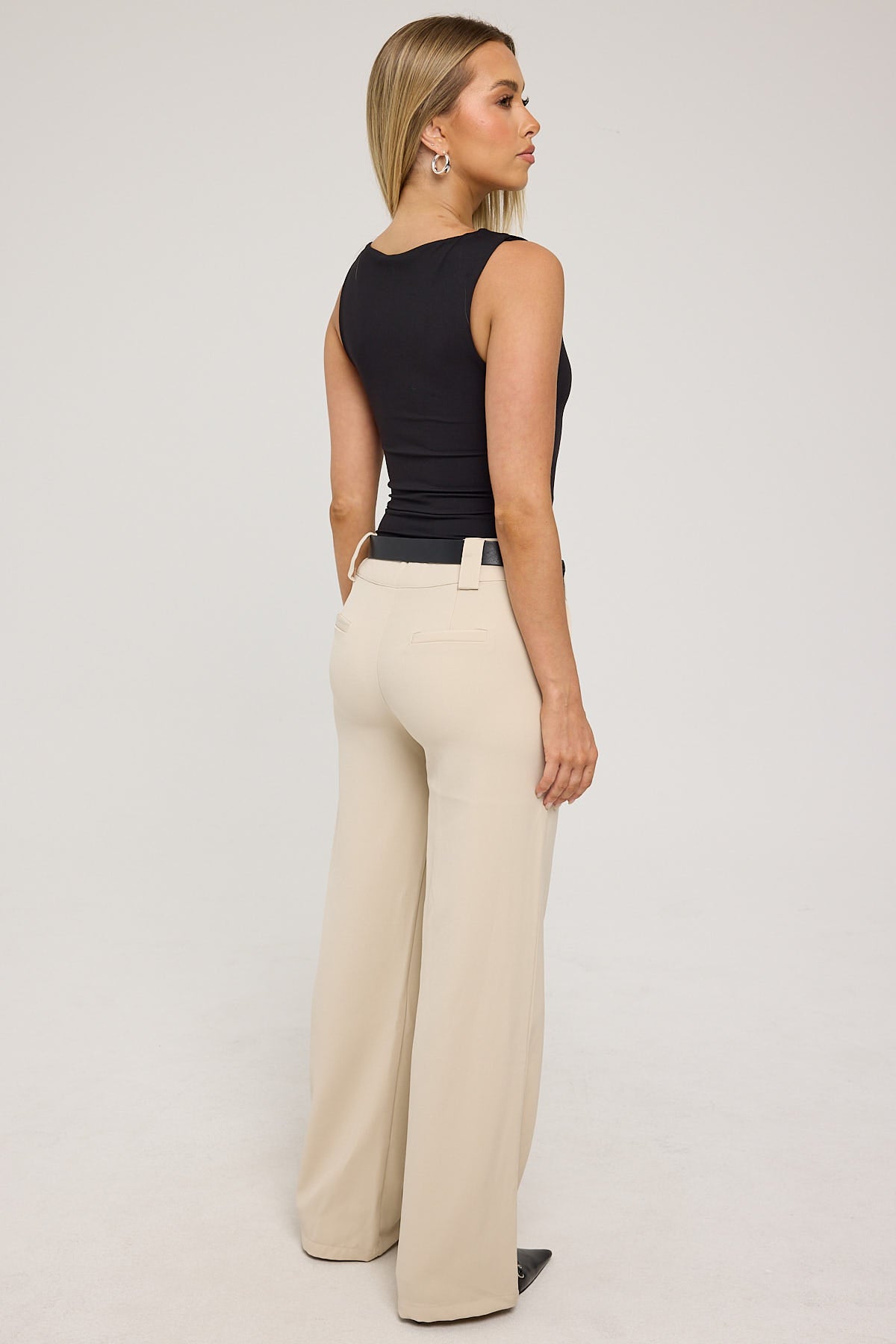 Perfect Stranger Cove Low Rise Recycled Pant Stone