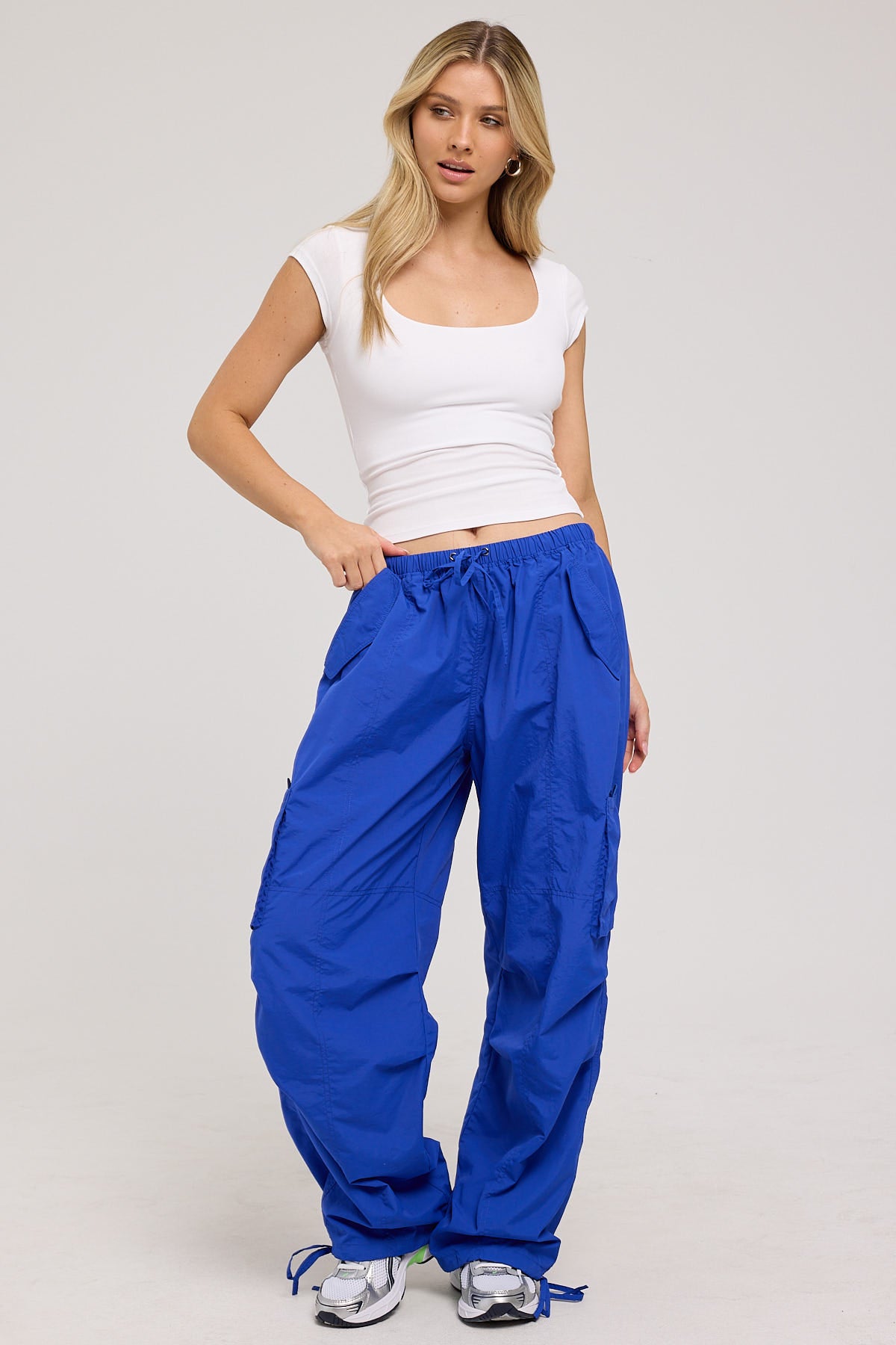 Neovision Divided Dimension Parachute Pant Cobalt Blue